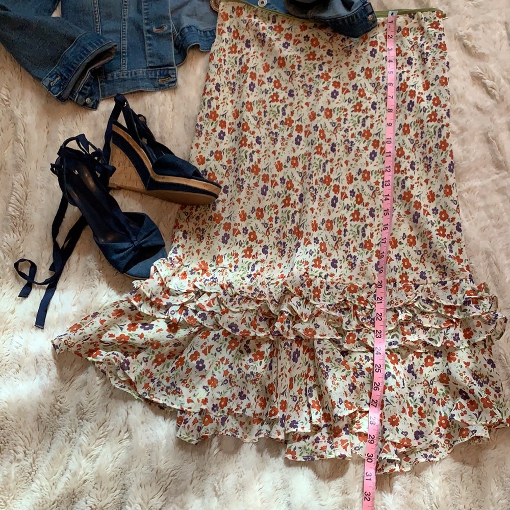 Sundance silk boho skirt 10